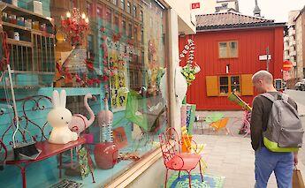Trendy Store Window in Sodermalm, Stockholm, Sweden. Flickr: Franklin Heijnen