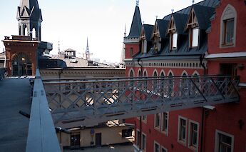 Bridge in Sodermalm, Stockholm, Sweden. Flickr: stargazer2020