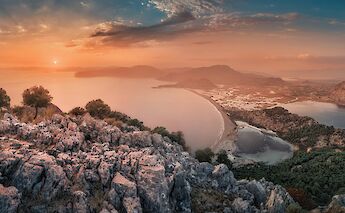 Dalyan at sunset, Turkey. Unsplash:Getty Images