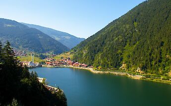 Hills around the river in Fethiye, Turkey. Unsplash:Mahmoud Fawzy