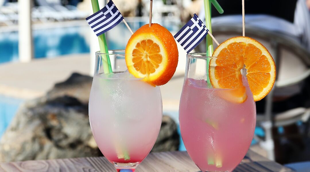 Drinks on Crete Island in Greece! martijn Hendrikx@Unsplash