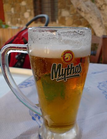 Mythos - a Greek lager beer. Henry Burrows@Flickr