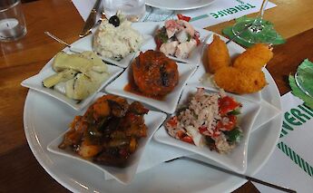 Traditional foods in Tenerife, Canary Islands, Spain. Kent Wang@Flickr