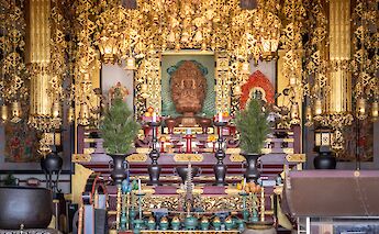 Sacred temples along Shikoku’s historic 88-temple pilgrimage.