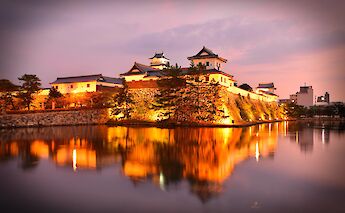 Imabari Castle in Imabari, Ehime, Japan. Raita Futo@Flickr