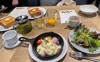 Breakfast in Japan!