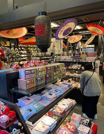 Shopping in Kyoto, Japan. ©BikeTours