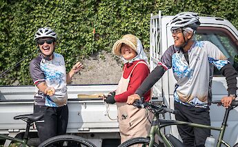Cycling in Onomichi, Japan