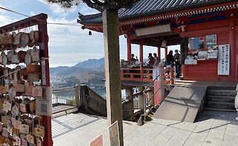 Temple in Onomichi, Hiroshima, Japan. ©Gea