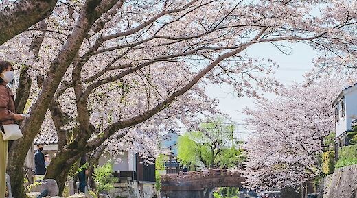 Ōmihachiman in Shiga Prefecture, Japan. Roméo A.@Unsplash