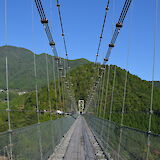 Bridge to Totsukawa Village in Japan. Roderick Eime@Flickr