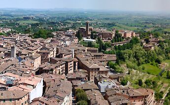 Siena in Tuscany, Italy. CC:Raymond Lafourchette