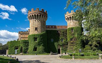 Castillo de Peralada, Spain. Unsplash:Manuel Torres Garcia