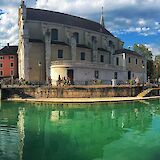 Thiou River in Annecy, France. CC:Chrissgg382000