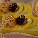 Lemon Pistachio Cake in France's Savoie region. Davedawggy@Flickr