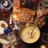 Fondue Savoyarde is a favorite from the French region of Savoie. CC:Juliano Mendes