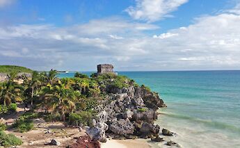Ruins of Tulum, Mexico. CC:Mexico Kan Tours