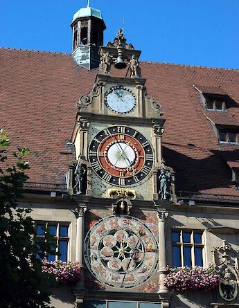 Astronomical Clock at City Hall in Heilbronn, Germany. CC:K. Jähne