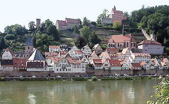 Hirschhorn am Neckar in Germany. CC:Luidger