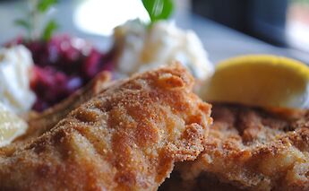Pork Schnitzel in Germany. Larry Hoffman@Flickr