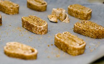 Schweineohren (Pig's Ear) pastries. Valters Krontals@Flickr