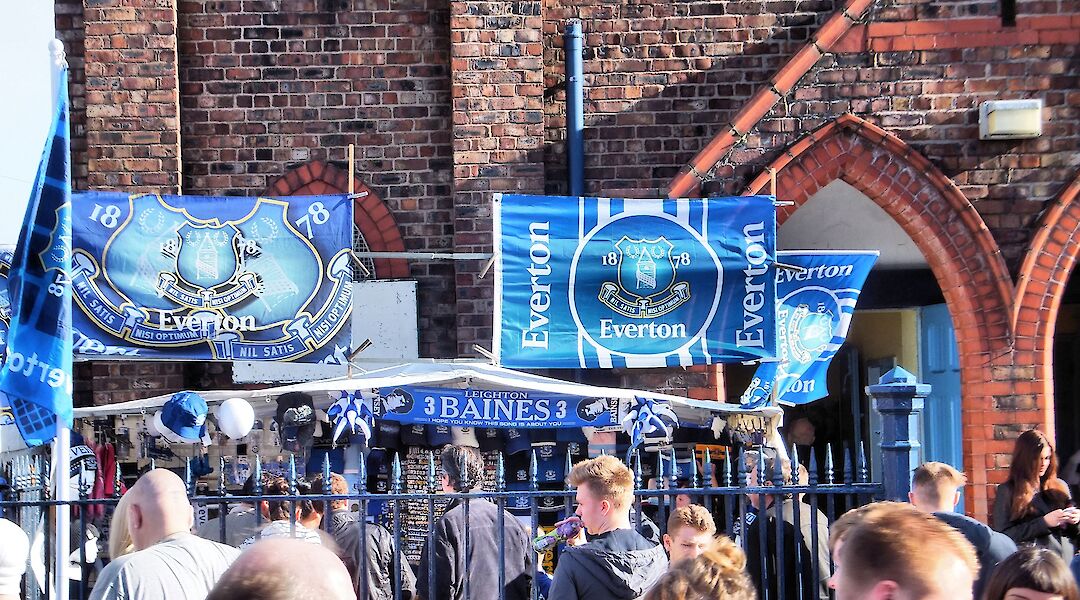 Everton Flags, Liverpool, England. Dom Fellowes@Flickr