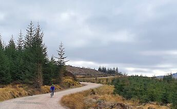 Bike trail, Aberfoyle, Scotland. Cake Rider@Flickr