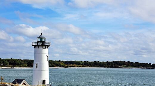 Lighthouse on New Castle Island, Portsmouth, New Hamphshire, USA. Mark Konig@Unsplash
