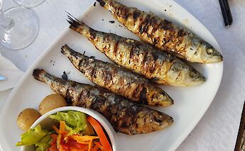Grilled sardines in Portugal. Alex Teixeira@Unsplash