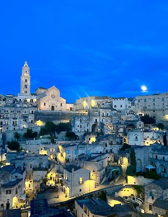 An evening stroll through the streets of Matera. ©Heather