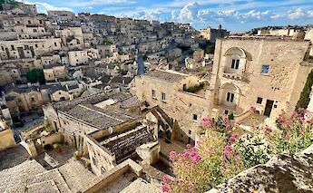 The winding streets and stunning views of Matera. ©Heather