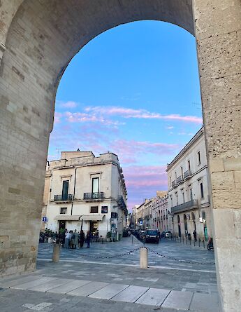 Sunset in Lecce. ©Heather