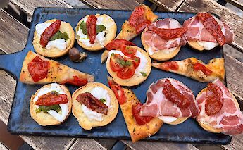 Typical Puglian snacks ©Heather