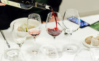 Wine tasting in Putignano. -to