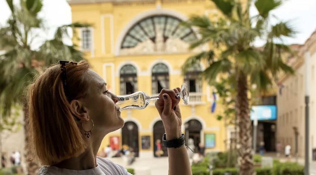 Split Bike Tour with Wine Tasting