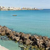 The beautiful coast of Otranto. -to