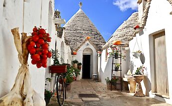 Trulli in Alberobello, Italy. Unsplash: Alessio Roversi