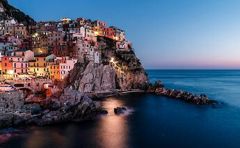 Manarola, Cinque Terre, Italy. Unsplash: Bjorn Snelders