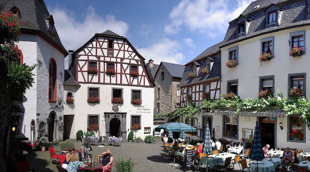 Half-timbered architecture in Beilstein, Germany. CC:Berthold Werner