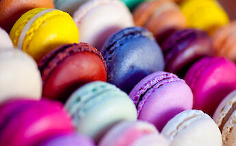 Macarons at the Patisserie in France! Julien Haler@Flickr