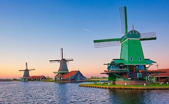 Zaanse Schans, Holland. GettyImages@Unsplash