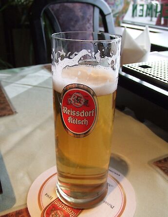 A delicious Kölsch beer famous in Cologne, Germany. shankar s.@Flickr
