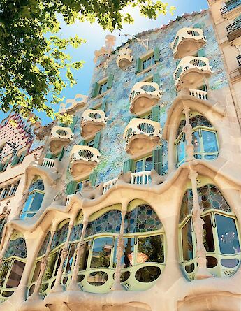 Casa Batllo , Antoni Gaudi, Barcelona. AmalBourkhis@unsplash
