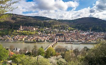 Heidelberg from above. Leonhard Niederwimmer@Unsplash