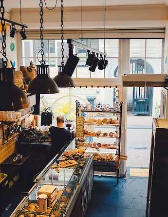 A bakery in Amsterdam, Holland. Adrien Olichon@Unsplash