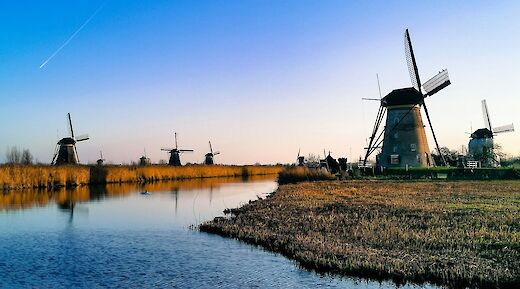 Kinderdijk, a World Heritage Site in Holland. Peter Hall@Unsplash