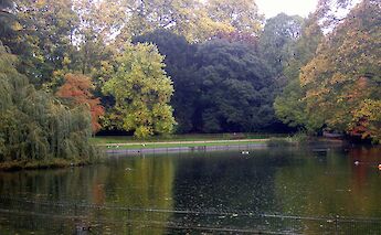 Autumn at Battersea Park in London, England. Roland Turner@Flickr