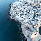 An aeriel view of Monopoli. Adrien Brun@Unsplash