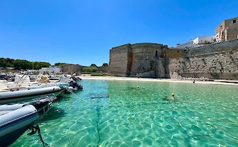 The crystal clear waters of Otranto. ©Heather