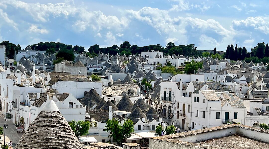 The rooftops of Alberobello. ©heather